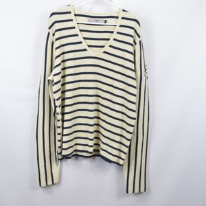 PUMA Mens XXL Rudolf Dassler V Neck Sweater Stripe